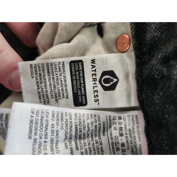 Levi's 501 Jeans men's 34 x 32 - Picture 3 of 4